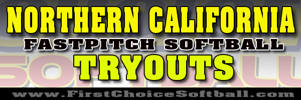 Northern California Fastptich Softball Team Tryouts
