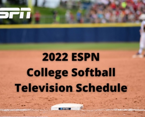 2022 ESPN College Television Schedule
