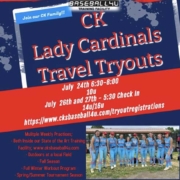CK Lady Cardinals Travel Tryouts