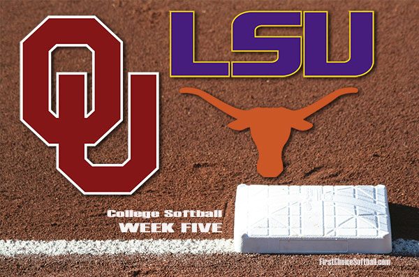 College Softball Standings Week 5, 2024