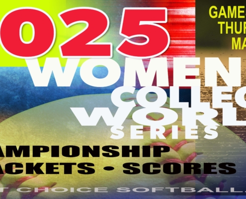 2025 WOMENS COLLEGE WORLD SERIES